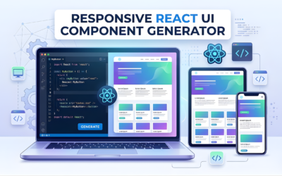Responsive React UI Component Generator