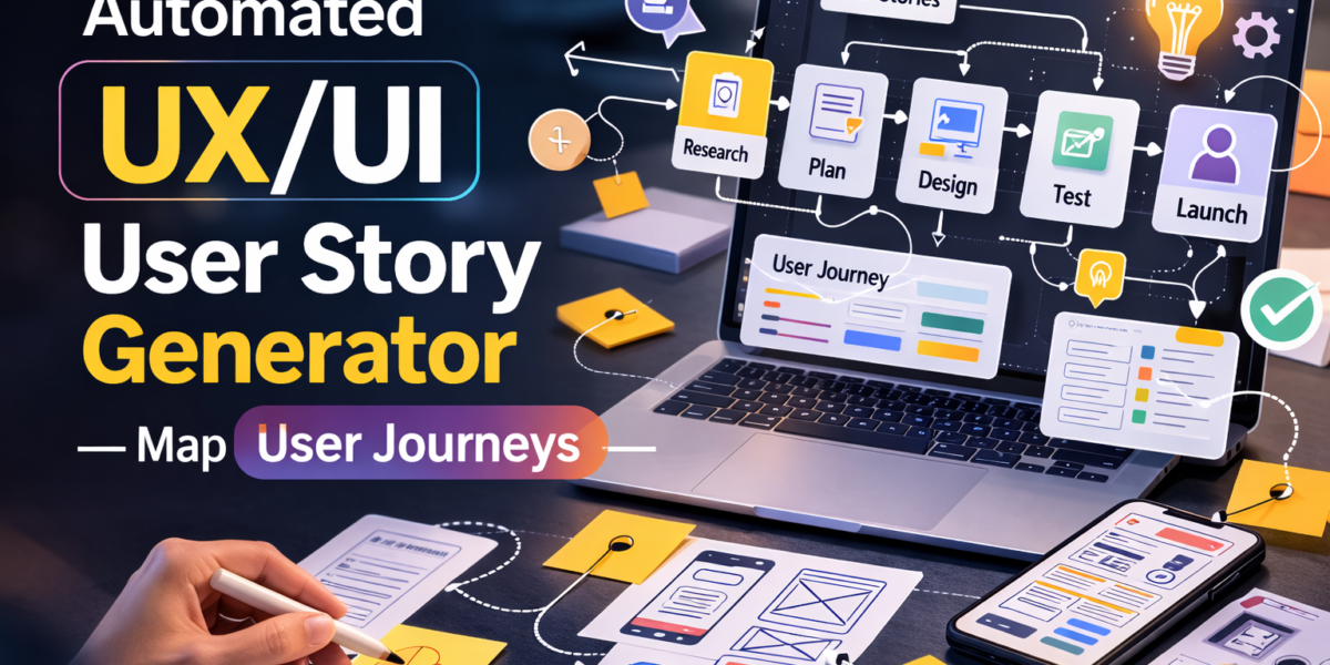 Automated UX/UI User Story Generator – Map User Journeys.