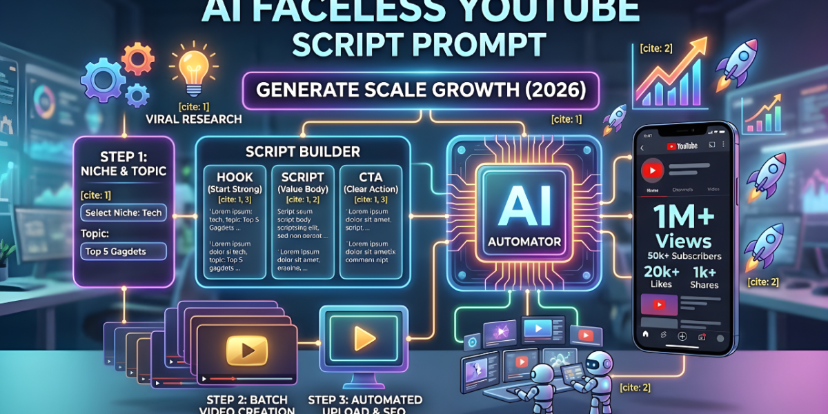AI Faceless YouTube Automation Script Prompt
