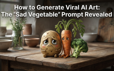 How to Generate Viral AI Art: The "Sad Vegetable" Prompt Revealed