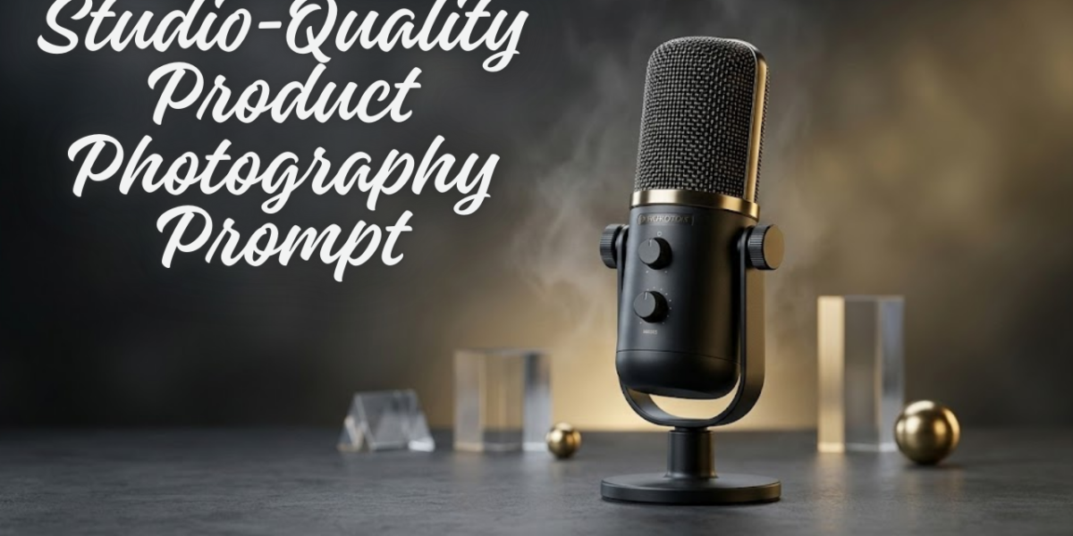 Studio-Quality Product Photography Prompt