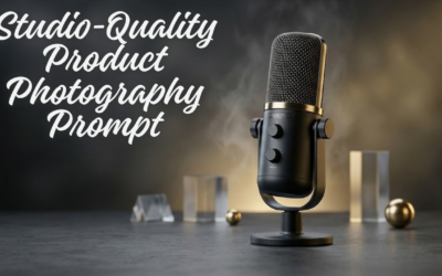 Studio-Quality Product Photography Prompt