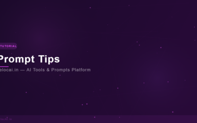 Prompt Tips TUTORIAL VelocAI