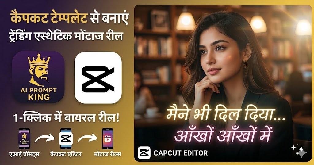 CapCut Template Se Banayein Trending Aesthetic Montage Reel: 1-Click Guide (100% Working)