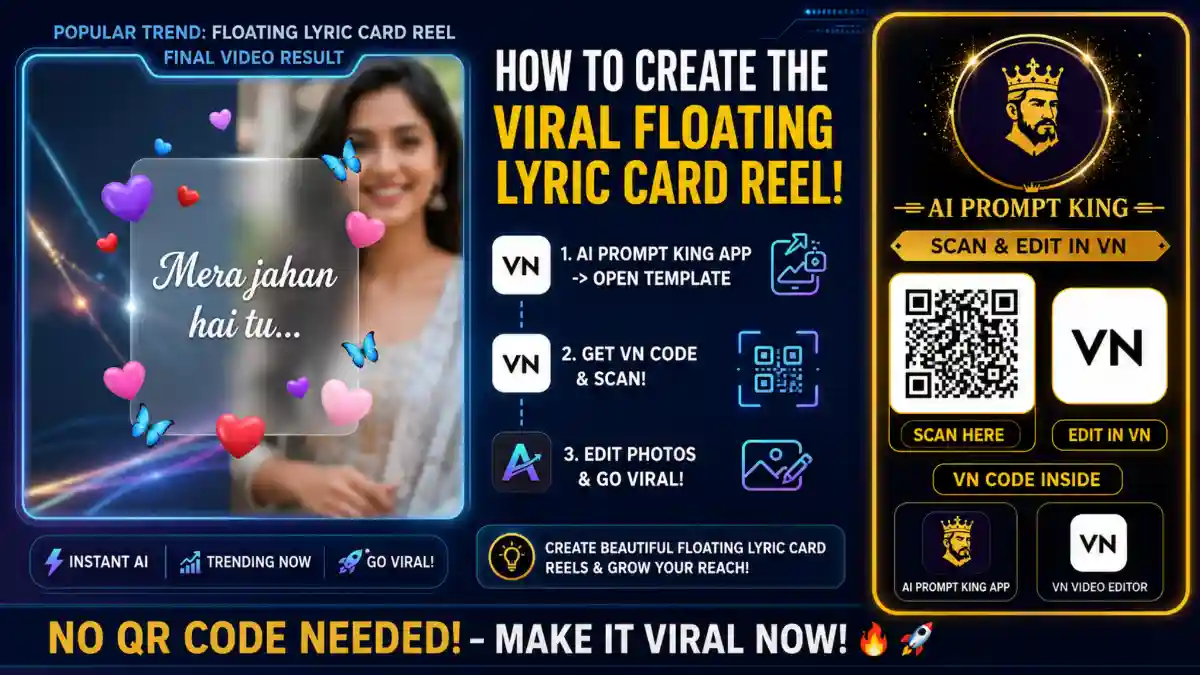 Floating Card Lyric